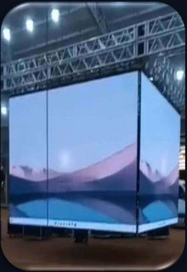 Painel de LED para cenografia imersiva e experiência visual em evento SP